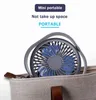 Elektriska fläktar 2021 NYTT DESKTOP USB FAN PORTABLE TABLE FAN FÖR KONTOR HUSHUSHETS STÄTT VIND SILL MINI FAN med 3 Speed ​​360 Rotation Justerbar T220907