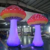 Activités de plein air Décoration des champignons pour l'événement de fête Champignon gonflable géant avec lumière LED3980318