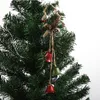 زينة عيد الميلاد جرس الحديد ديكور شجرة عيد الميلاد الكرة الحفل عيد الميلاد شنقا زخرفة زخرفة شنقا قلادة هدية عيد الميلاد ديكور #T2P 220908