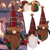 Partydekoration 2023 Jahr Geschenke Weihnachten Weihnachtsmann Gesichtslose Zwerge Puppen Weihnachtsdekorationen für Zuhause Weihnachtsbaum Dekor Ornamente #t2p 220908