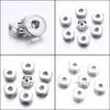 Charms Snap Button Jewelry Sier Color Plating Bridge Slide Charms Fit 18Mm Snaps Buttons Diy Bracelet For Women Men Noos Dhseller2010 Dhe1B