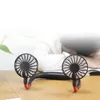 Elektrik Fanları USB Taşınabilir Hareketli Boyun Fan Elde Taşınma Fan 360 Evrensel Ayar Şarj Edilebilir Pil ile Çok İşlevli Masa Fanı T220907
