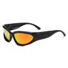 نظارة شمسية y2k مستقطبة للنساء للرجال ، مصمم العلامة التجارية الرياضية ، نظارات الشمس ، المرآة ، نظارات ، عتيقة ، ظلال فاخرة ، ذكر UV400