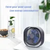 Elektriska fläktar 2021 NYTT DESKTOP USB FAN PORTABLE TABLE FAN FÖR KONTOR HUSHUSHETS STÄTT VIND SILL MINI FAN med 3 Speed ​​360 Rotation Justerbar T220907