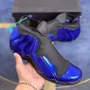 Mens Foamposite One Penny Hardaway Basketbol Ayakkabıları Mavi Vold Legion Green 2024 Siyah Topaz Sis Patlakalı Karbon Fiber Koyu Neon Kraliyet Flightposit Bir Spor ayakkabı