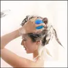 Outils de bain Accessoires Sile Shampooing Brosse Scalp Mas Peigne Adt Masr Cheveux Bain Outil Accessoires Drop Livraison 2021 Santé Beauté Corps Ho Dhhvx