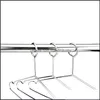 Hangers Racks Mode Anti-Diebstahl-Metall-Kleidung mit Sicherheitshaken f￼r El verwendet 4 mm Dicke Drop Lieferung 2021 Hausgarten ho dhylx
