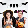 Decoração de festa Halloween 2022 Banner decoração feliz boo Cheer Witch Kids Favor Poion Bar