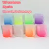 US Warehouse 11oz Sublimatie Koffie Mokken Kleurbodem Frostglas mokken met handvat Ombre Colors Tumblers