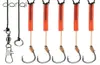 3510pcs String Fishing Hooks для приманки из нержавеющей стали.