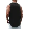 Herrtankstoppar muskelguys gymkläder kroppsbyggande topp män mesh basket ärmlös skjorta fitness väst sport singlets träning tanklop