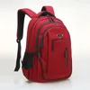 Sacs d'école Grand 15,6 pouces / 17,3 pouces Sac à dos pour ordinateur portable USB Hommes Ordinateur Cartable Sac d'affaires Oxford Sac à dos étanche College Daypack 220908