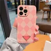 Designers Phone Cases Leather Case For Iphone 13 12 11 Pro Max X Xs Xr 7P 8P Triangle Cover 6 Colors