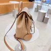 School Bags Top Backpack School bag Women luxurys Genuine leather Lady Classic Letter Printing High Quality Bags menMulti Pochette