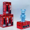 LS-02 Bluetooth Speaker Bluetooth Street Art Violent Bear Wireless Outdoor Portable Graffiti Trend Mini Gift Desktop Ornament Stereo