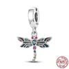 925 Silver charm p￤rlor dingle diy s￶t baby bi och honung p￤rla passar pandora charms armband diy smycken tillbeh￶r