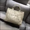 Torby kosmetyczne skrzynki 1/1 Jacobs Bag Europejski amerykański japoński i koreańskie wysokiej klasy nowe torebki na płótnie torby sklepowe Drop dostawa 2021 B DHTXP