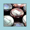 Velas Scents Candle Jar Placa de lata redonda vazia pode fazer velas artesanais de ch￡ de ch￡ para comprimidos de comprimidos de comprimidos com tampa DHOD DHOC1