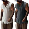 Canotte da uomo Great Summer Vest Retro Men Old Style Pullover senza maniche Top facile da abbinare