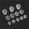 Stand And Racks 100Pcs/Lot Plastic Stand Disposable Microblading Tattoo Ink Cups S/M/L Permanent Makeup Pigment Clear Holder Containe Dhz2K