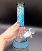 Super dickes Glas Wasser Bong Shisa 10 Zoll leuchtend Oktopus Shisha Rauchrohre für weibliche 18 -mm -Gelenk