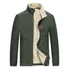 Vestes pour hommes CHAIFENKO Polaire Hiver Épais Chaud Tactique Armée Parka Manteau Printemps Casual Bomber Militaire 220908