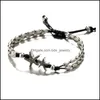 Anklets Bohemian Women Fashion Jewelry Bracelets Anklets 스타 OM 요가 펜던트 발목 밧줄 체인 발목 불가사리 515 T2 드롭 Bdejewelry DHV0C