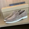 Erkek Kadınlar Somunlar Nedensel Ayakkabı Moda Orijinal Deri Süet Mmtal Kilit Slip-On Çok Modin Masaj Sole Platform Spor Sneaker Açık Plaka Formu Tasarımcı Sneakers