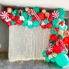 Altri articoli per feste per eventi Kit arco ghirlanda di palloncini natalizi Palloncini bastoncino di zucchero Coriandoli rossi Globos Decorazione Anno regalo Navidad 220908