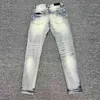 Jeans da uomo S08483 Fashion Men's 2022 Runway Luxury European Design Party Style Clothing