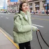 Kvinnor Down Parkas Autumn Winter Jacket huva kvinnor Parkas Coat Loose Cotton Padded Short Jackets Female Parkas Warm Casual Overrock 220909