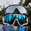 Óculos para atividades ao ar livre ACEXPNM Polarizado Mountain Bike Óculos de ciclismo Óculos esportivos UV400 4 lentes Homens Mulheres Óculos de sol 220908