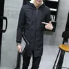 Men's Down Winter men hooded Korean Parka Hombre long Jacket coat cashmere mens windbreaker Parkas cotton youth clothing 220909