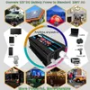 4000W 12V to 220V110V LED Car Power Inverter Converter Charger Adapter Dual USB Voltage Transformer Modified Sine Wave6000757