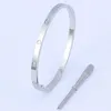 Love Screwdriver Bracelets Designer Bangle Classic C Design Jewelry Men and Women Bracelets Not Fade Allergy 5078760