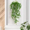 Decorative Flowers Unique Simulation Plants DIY Reusable Ceiling Fake Rattan Wall-mounted