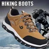 Laarzen mannen klimschoenen niet -slip wandelen voor waterdichte trekking sneakers man vissen camping jagen plus maat 220909