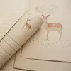 Festive Party Supplies Diy Deer Envelope Letter Set