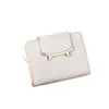 Vintage Tassel Dames Wallets Luxury merk beroemde korte mini -portefeuilles schattige katoren lederen portemonnees voor creditcards