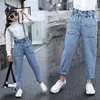 Salopette Big Girls Salopette di jeans Autunno Jeans per ragazze Abbigliamento Pantaloni Casual Adolescenti Bambini Indossano pagliaccetti Tute 6 8 10 12 14 220909