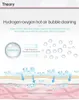 Mikrodermabrazyon Hydra Hidrojen Oksijen Su Kabarcığı Yüz Çift Daire Mikro Akım Kürek Ultrasonik Buz Çekiç Güzellik Makinesi