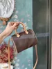 SPEEDY Luxury Designer NANO 20 25 Shoulder Bag tote leather clutch classic old flower handbag Sport Duffel Mini travel Organizer W334w