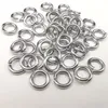 300 stks kavel in bulk zilveren jump ring open split ringen sterke sieraden vinden fit ketens roestvrijstalen accessoires