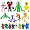 Roblox Rainbow Friends Plush Toy Cartoon Game personage Pop Kawaii Blue Monster Soft Stuffed Animal Toys For Kids Christmas Gift