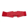 Belts Fashion Women Buckle Elastic Waist Belt Wide Stretch Waistband For Dress Adjustable