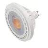 AR111 LED Spotlight Light Dimmable Lamp 15W G53/GU10 Bulbo COB ES111 AC110V 220V DC 12V quente branco frio branco