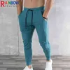 Pantalones de hombre Rainbowtouches 2022 Nueva moda Entrenamiento deportivo Correr Fitness Gimnasio Pantalones Hombres Múltiples bolsillos Sliod Color Lápiz Pantalones T220909