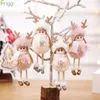 Altre forniture per feste di eventi giocattolo di Natale adorabili antler ragazza peluche bambola decorazioni ornamenti pendono natal noel deco per hom 220908