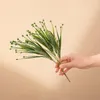 Fleurs décoratives 1 pièce verte Simulation unique feuille d'herbe artificielle colorée fausses plantes pour mariage tir accessoire décoration de la maison