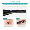 Eyelash Curler 2in1 난방 스타일 클립 60S 컬링 LASH LONGLASTING COMB 이중 사용 다리노링 브러시 마스카라 220909